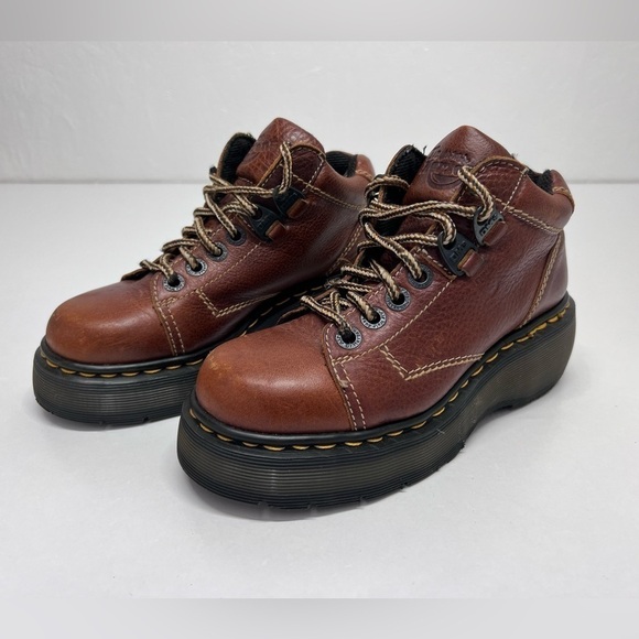 Dr Martins Shoes - Dr Martins Vintage Women’s/Youth 90’s Ankle Boots Made In England Size 5